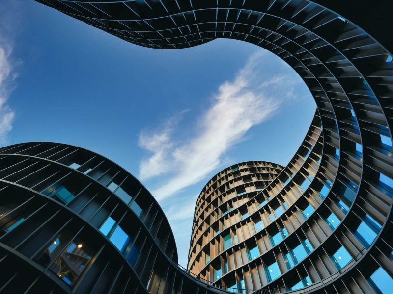 modern skyscraper Copenhagen Denmark