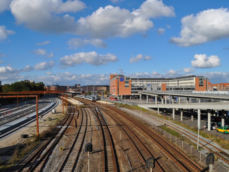 Aalborg train and busstation