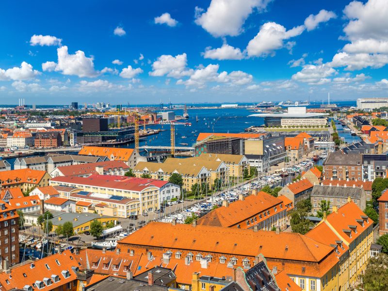 Panorama of Copenhagen