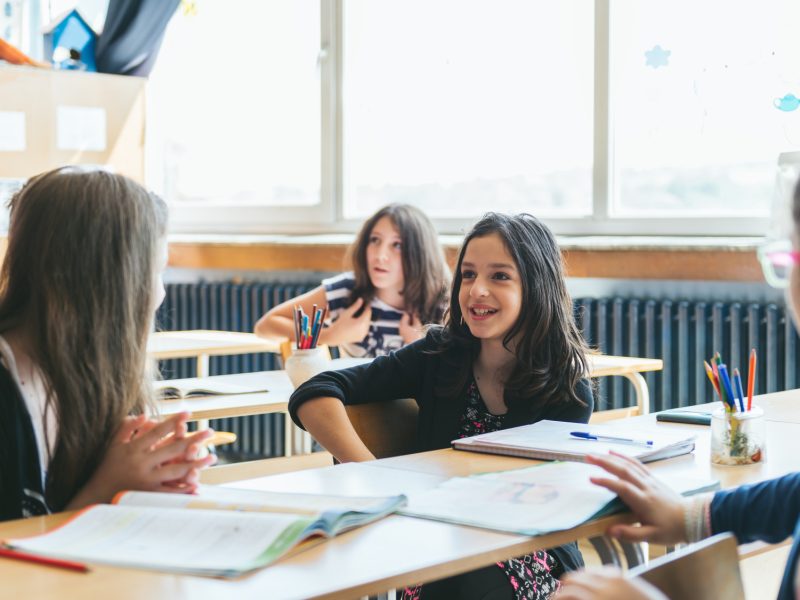 Children in school