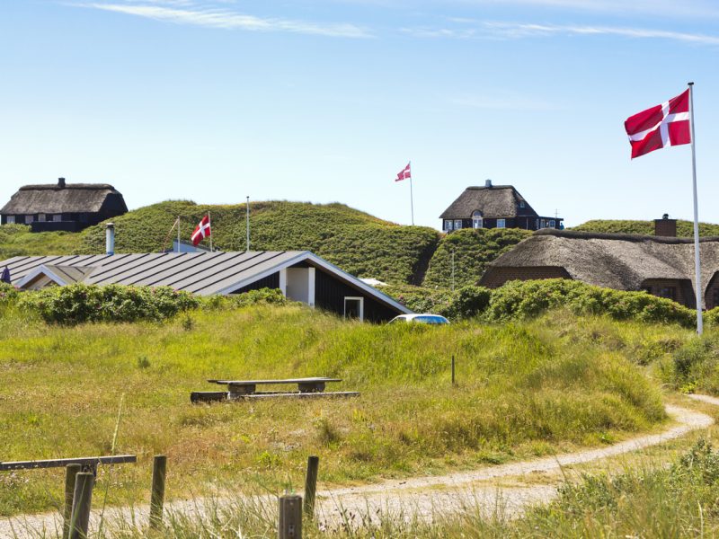 Summerhouses northern Jutland, Denmark